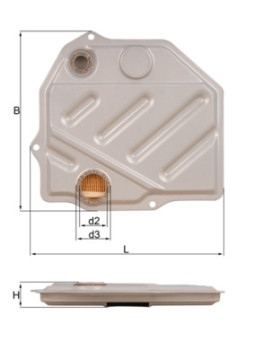 HX 46 Hydraulický filter automatickej prevodovky KNECHT