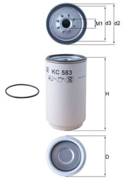 KC 583D Palivový filter KNECHT