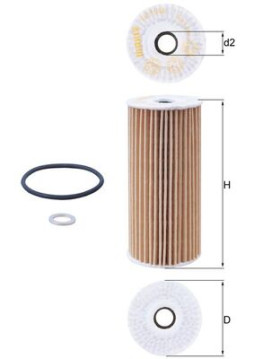 OX 1048D Olejový filter KNECHT