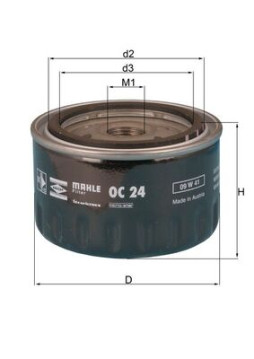 OC 24 Olejový filter KNECHT