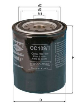 OC 109/1 Olejový filter KNECHT
