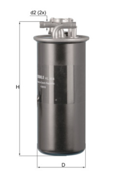 KL 454 Palivový filter KNECHT