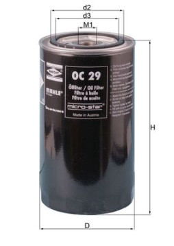 OC 29 Olejový filter KNECHT