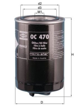 OC 470 Olejový filter KNECHT