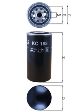 KC 188 Palivový filter KNECHT