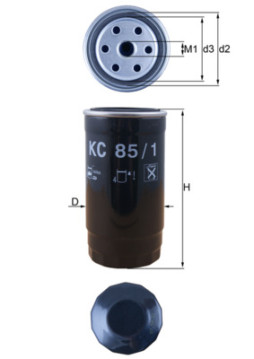 KC 85/1 Palivový filter KNECHT
