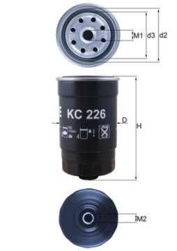 KC 226 Palivový filter KNECHT
