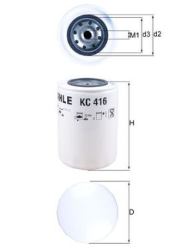 KC 416 Palivový filter KNECHT