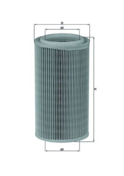 LX 852 Vzduchový filter KNECHT