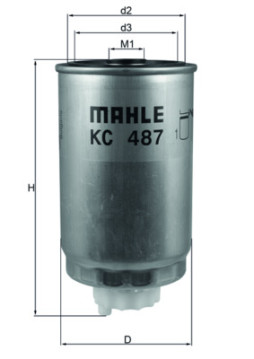 KC 487 Palivový filter KNECHT