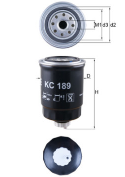 KC 189 Palivový filter KNECHT