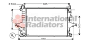 59002116 chladič 2.0i -> 2 .5i 20V T(±AC), 2.8i 24V (±AC), 2.9i 24V (±AC), 2.4TDi (±AC), 2.5TDi (±AC) [622*426*22] 59002116 VAN WEZEL