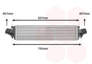 01004118 intercooler 1.8TBi, 2.0JTDM [580*145*81] 01004118 VAN WEZEL