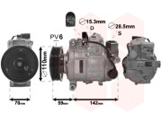 0300K380 kompresor klimatizace 2.7TDi, 3.0TDi 0300K380 VAN WEZEL