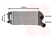 09004212 intercooler 1.4HDi (±AC) [275*161*64] 09004212 VAN WEZEL