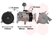 2100K133 kompresor klimatizace 3.7i, 4.7i 2100K133 VAN WEZEL