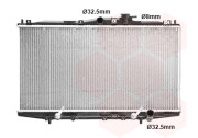 25002119 -12/02 chladič 1.8i 16V Vtec (+AUT±AC), 2.0i 16V Vtec (+AUT±AC), 2.3i 16V Vtec (+AUT±AC) [350*677*16] 25002119 VAN WEZEL