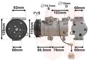 2700K251 kompresor klimatizace 1.8i (-A), 2.0i (-A) 2700K251 VAN WEZEL