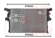 28002126 chladič 2.3D (±A,±AC) 28002126 VAN WEZEL