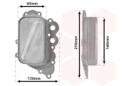 30003713 chladič oleje 2.0D 30003713 VAN WEZEL