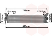 30014704 intercooler 109CDi, 111CDi 30014704 VAN WEZEL