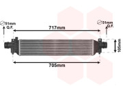 37004650 intercooler 1.4i [570*125*65] 37004650 VAN WEZEL