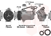 3700K498 Kompresor klimatizácie *** IR PLUS *** VAN WEZEL