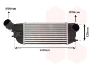 40004362 intercooler 2.0HDi 40004362 VAN WEZEL