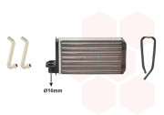 40006088 radiátor topení pro všechny pohonné jednotky (typ VALEO) [234*138*42] může být bez trubiček  40006088 VAN WEZEL