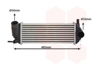 43004471 intercooler 1.5DCi [385*143*64] 43004471 VAN WEZEL