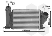 43014701 intercooler 1.6TCe, 1.6DCi 43014701 VAN WEZEL