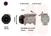 5200K110 kompresor klimatizace 1.3i, 1.6i, 2.5i, 2.7i 5200K110 VAN WEZEL