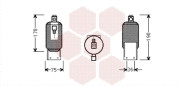 5800D292 1/86- sušič klimatizace pro všechny pohoné jednotky (Syncro) 5800D292 VAN WEZEL