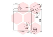 74004077 intercooler 3.0TDi 74004077 VAN WEZEL