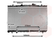 82002105 2/02- chladič 2.0i 16V (+AUT±AC) [375*670*19] 82002105 VAN WEZEL