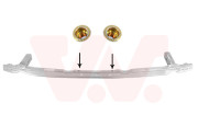 0550562 výztuha předního nárazníku hliník (pro vozy se systémem asistence řízení) 0550562 VAN WEZEL