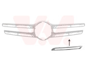 3074417 lišta do přední mřížky, spodní chrom  L 3074417 VAN WEZEL