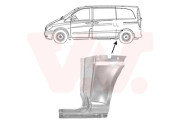 3080141 boční plech pro vozidla s posuvnými dveřmi (krátký model)  L 3080141 VAN WEZEL