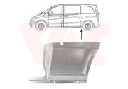 3081141 boční plech pro vozidla s posuvnými dveřmi (dlouhý model)  L 3081141 VAN WEZEL
