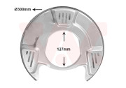 5304373 prachový štít zadního brzdového kotouče  L 5304373 VAN WEZEL