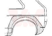 5810.45 lem zadního blatníku 3dv. L 5810.45 VAN WEZEL