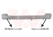 5897547 5/12- zadní nárazník pro lak s otvory pro parkovací senzory 5897547 VAN WEZEL