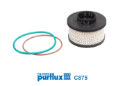 C875 Palivový filter PURFLUX