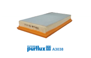 A3038 Vzduchový filter PURFLUX