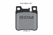 2130501 Sada brzdových platničiek kotúčovej brzdy epad TEXTAR