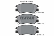 2137301 Sada brzdových platničiek kotúčovej brzdy TEXTAR