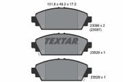 2309601 Sada brzdových platničiek kotúčovej brzdy TEXTAR