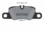 2455401 Sada brzdových platničiek kotúčovej brzdy TEXTAR