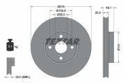 92126003 Brzdový kotúč Shoe Kit Pro TEXTAR