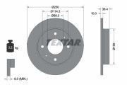 92134903 Brzdový kotúč Shoe Kit Pro TEXTAR